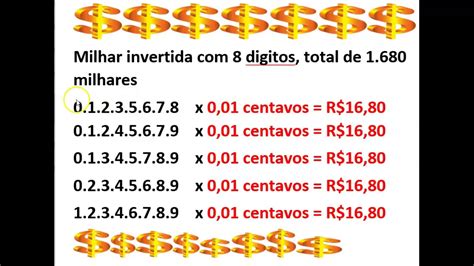 milhar centena invertida  Compreenda que não há fórmula mágica para receber o prêmio do Jogo do Bicho com quanto paga milhar e centena 1 ao 5 com 50 centavos