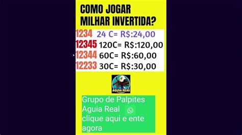 milhar invertida 4  6681 - 9311 - 1571 - 8282