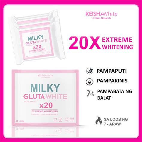 milky gluta white x20 age limit  315 Ratings