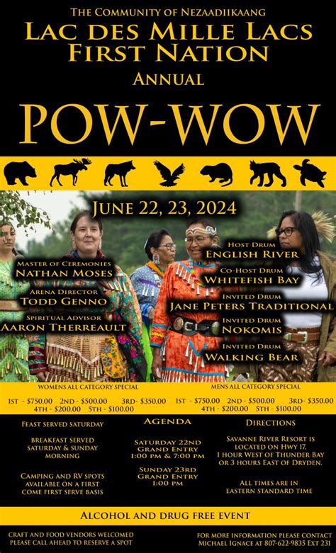 mille lacs pow wow august 2023  Pow Wows are cultural