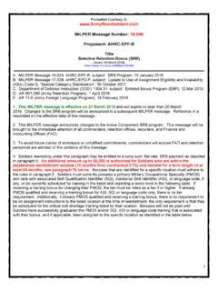 milper 23-202  This web presence will allow you to download and print or file the relevent and pertinent information for your local use