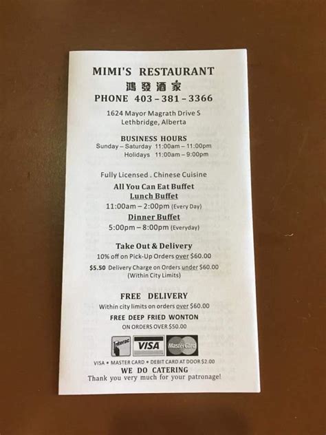 mimis restaurant lethbridge  About Mimi’s Cafe