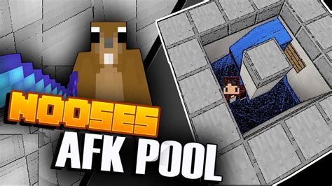 minecraft afk pool  It will keep acting like that even if you open your inventory, open chat, pause on a multiplayer server, and any other action that does not stop the integrated server if