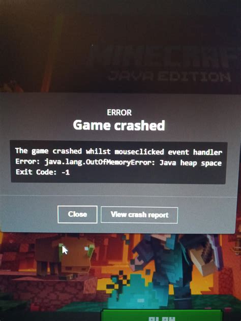 minecraft crash mouseclicked event handler com is the number one paste tool since 2002