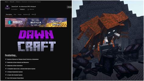 minecraft dawncraft download  One of the popular builds for Minecraft is called DawnCraft - An Adventure RPG