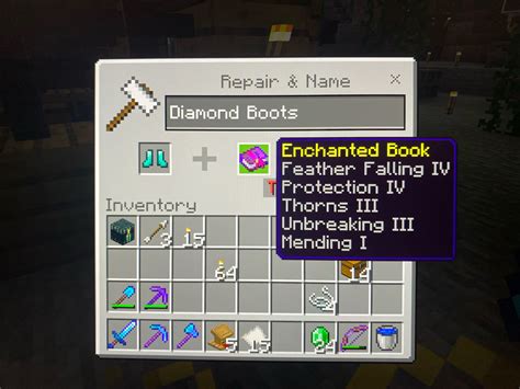 minecraft enchantment too expensive So you can have up to 6 different enchantments on a bow using an anvil