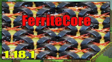 minecraft ferrite core Host your Minecraft server on BisectHosting - get 25% off your first month with code MODRINTH