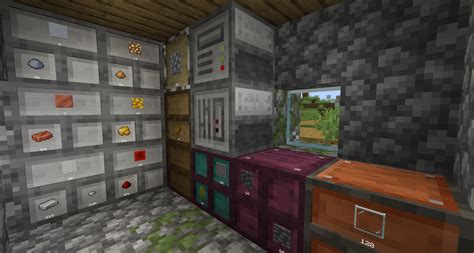 minecraft functional storage armory cabinet Description