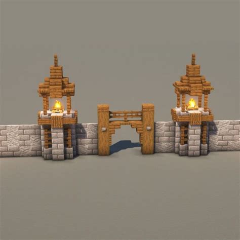 minecraft gate designs  Each house you find will have a portal to either Everdawn or Everbright