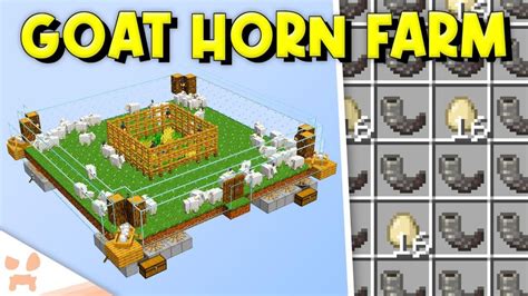 minecraft goat horn farm Watch My Sick Minecraft Builds, Tips, Tricks and Other videos for the best and latest Minecraft Content!👍 "LIKE" FOR MORE Minecraft! ️Subscribe to me plsFin