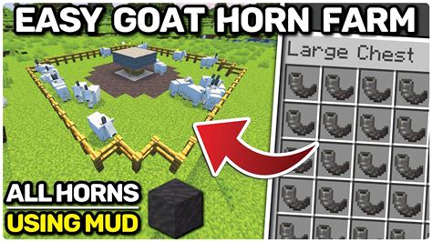 minecraft goat horn farm  The sound of the goat horn depends on whether a screaming or a normal one rams into a wall