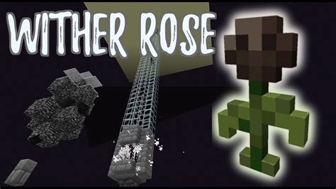 minecraft how to get wither rose 