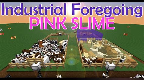 minecraft industrial foregoing pink slime  #9