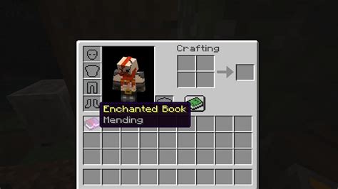 minecraft mending book id  1 None 6 Fishing