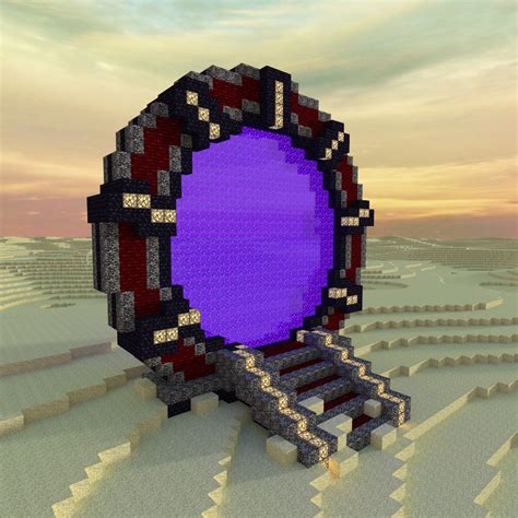 minecraft nether portal schematic How to Build a Cherry Blossom Japanese Nether Portal Block by Block | Minecraft 1