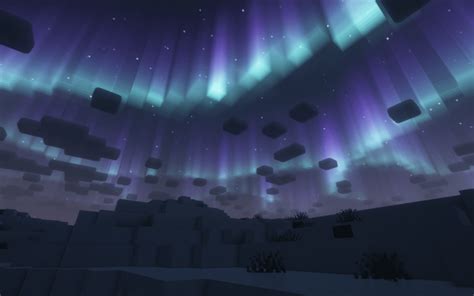 minecraft northern lights texture pack  16x Resolution