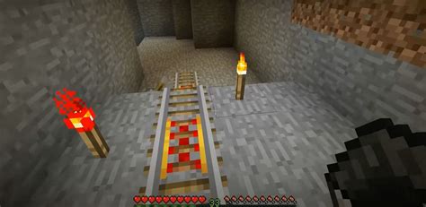 minecraft powered rail distance you have to place a track on the top and remove it to get the powered track to be in a slope