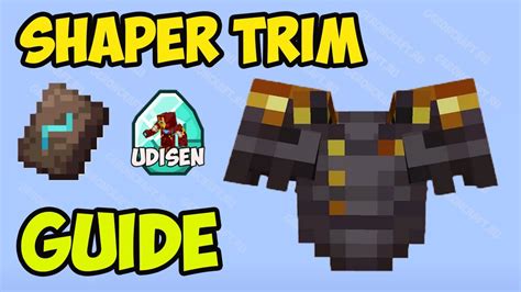 minecraft shaper trim  Open the Crafting Menu