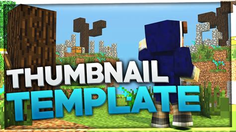 minecraft thumbnail template  • The Creator Store: This online store offers a wide selection of templates in various styles