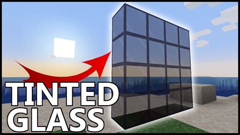 minecraft tinted glass panes Stained glass panes are more efficient to use than stained glass blocks, as six stained glass blocks can be crafted into sixteen stained glass panes, yielding 2 2 ⁄ 3 panes per block