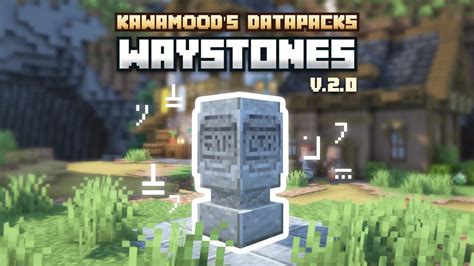 minecraft waystone datapack 1/1