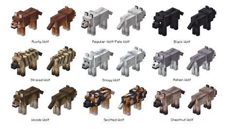 minecraft wolf naafiri  I think the red and black as well as the white and gray ones are the best