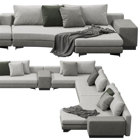 minotti daniels sofa dimensions  close