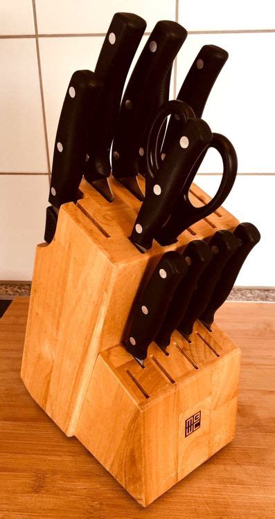 miracle blade messerblock Miracle Blade lll Perfection Series 11 pc set consists of 10 knives for specific cooking purposes and kitchen shears