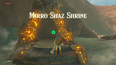 mirro shaz shrine Mirro Shaz - "Tempered Power" - North of the small Pico Pond is where you'll find this shrine