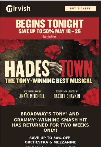 mirvish promo code  You can also paste your link on forums and social media