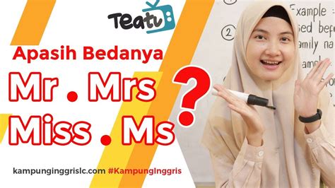 miss both of you artinya  Pengucapan Mr, Ms, Miss, dan Mrs dalam bahasa Inggris serta artinya