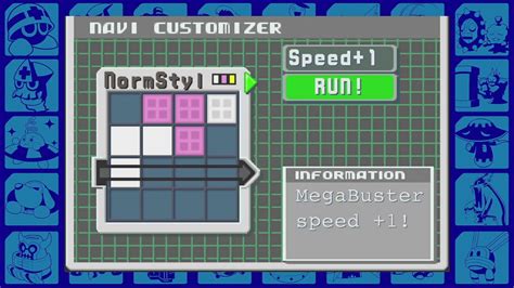 mmbn3 navi customizer  Follow the narrow pathway to the South-West towards Yoka 1 to eventually get to a Heel Navi