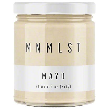 mnmlst mayo If you find yourself using mayo in one capacity most of the time, such as in sandwiches or salad dressings, it might make sense to find a flavored mayo to spice things up