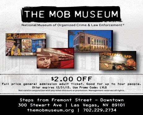 mob museum las vegas coupons  0