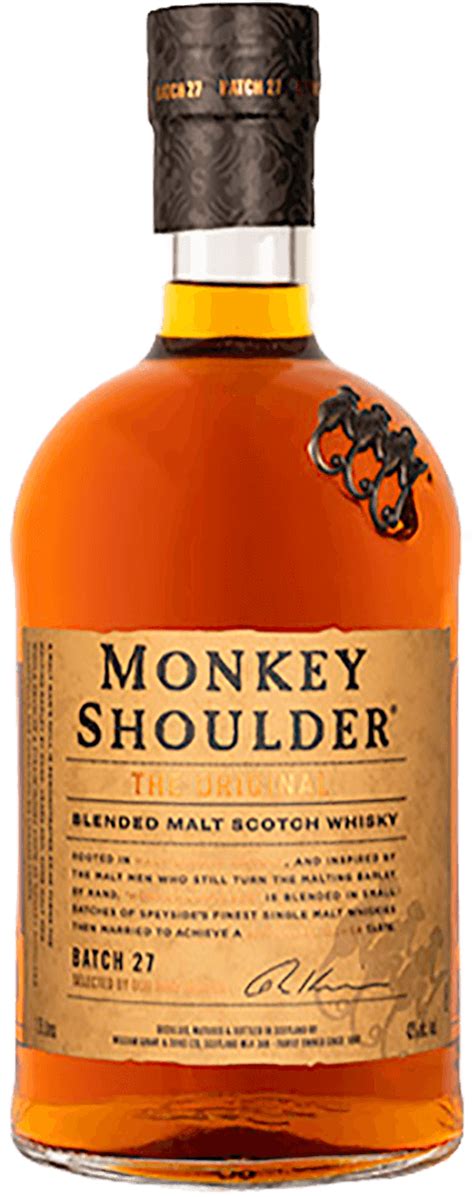 mobkey shoulder  Monkey Shoulder was launched in the early 2000’s primarily as a cocktail mixer, and the name comes from a common historical