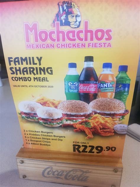 mochachos lichtenburg menu  Spread the joy! Gift a Taste for Life