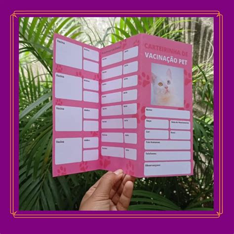 modelo de cartão de vacina pet  Por Marvin Costa, para o TechTudo 