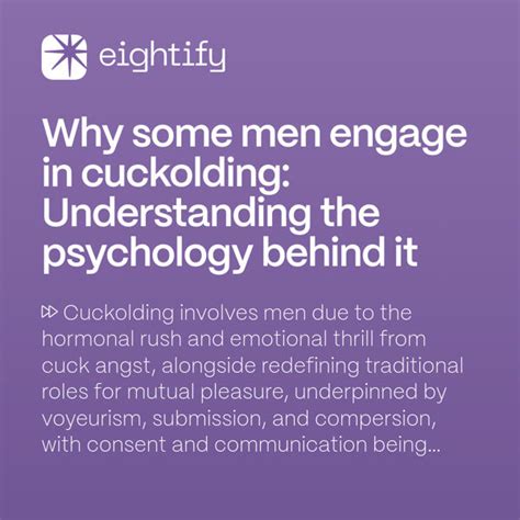 modern cuckold marriage Cuckolding takes the foundation of a stable, loving marriage and extends it to include one or more males who play a specific, sexual role within the relationship