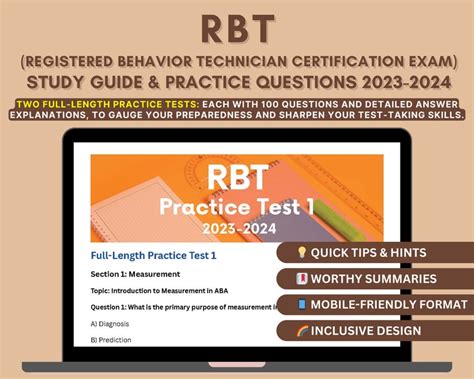 module 10a quiz rbt The Registered Behavior Technician TM (RBT ®) is a nationally recognized paraprofessional certification in behavior analysis