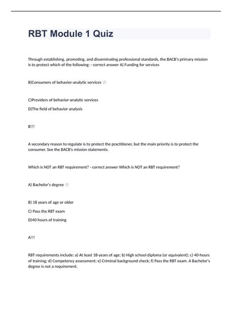 module 3c quiz rbt  3- select target behaviors