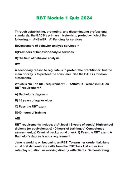 module 4f quiz rbt  Automatic