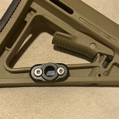 moe stock qd mount  Change the stock to something that does, add a QD end plate, or pull the QD swivel off and run the sling through the stock you have