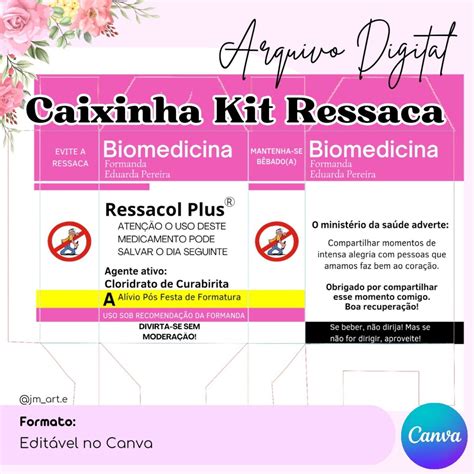 molde kit ressaca editável Prepare-se para uma solução inteligente e divertida com o nosso exclusivo Kit-Ressaca! Na nossa loja online, apresentamos uma maneira criativa e atenciosa de cuidar dos seus convidados no dia seguinte à festa, que pode ser uma lembrança, com o nosso Kit-Ressaca cuidadosamente montado