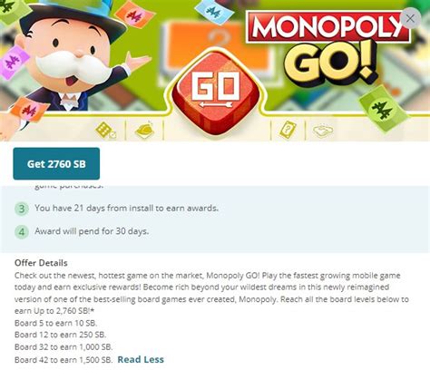 monopoly go swagbucks offer  Yeah mine isn’t pending early either