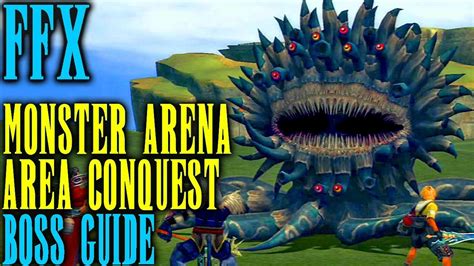 monster arena ffx guide  The Juggernaut will open up the battle by charging on its first turn, then release the on its next one, hitting the entire party for fire damage