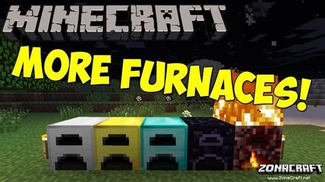 more furnaces mod 1.12 2 More Furnaces adds 7 new furnaces made of iron, copper, silver, gold, diamond, obsidian and netherrack to the game