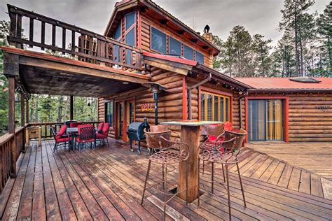 mos cabin ruidoso 1,728 Sq Ft | Free WiFi | Wood-Burning Stove This cabin in the Sierra Blanca Mountains is a great vacation spot for friends looking for a remote cabin convenient to hiking and small-town attractions! Bedroom 1: Queen Bed | Bedroom 2: Queen Bed | Bedroom 3: Twin/Full Bunk Bed INDOOR LIVING: Vaulted ceilings, wood-burning stove (firewood provided