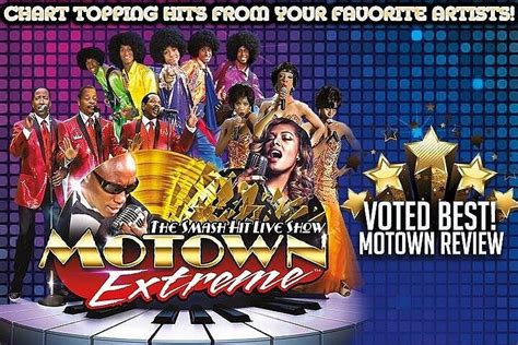 motown extreme theatre  Motown Extreme is your ticket to a high-energy performance starring the chart-busting hits of iconic groups