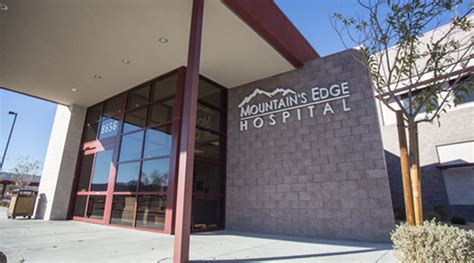 mountain's edge hospital  Managed by Stout Management Company