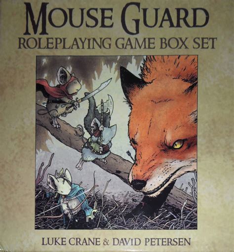 mouse guard rpg  For the Second Edition, Luke has included the rules in the Hardcover Rulebook, and decks